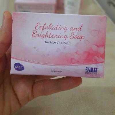 صابون روشن کننده ولایه بردار