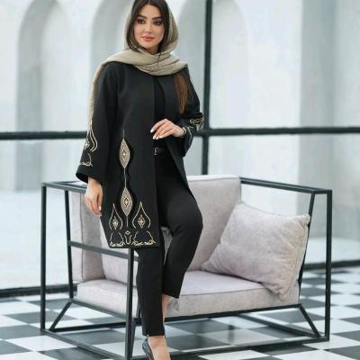 مانتو مجلسی مدل مانتو گلدوزی