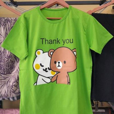 تیشرت و شلوار سایز بزرگ طرح دو خرسی (ارسال رایگان) عبیرشاپ