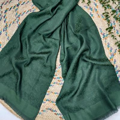 شال نخی ژاکارد براق پتینه