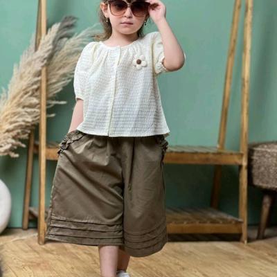 شومیز و شلوار واید بگ-154171