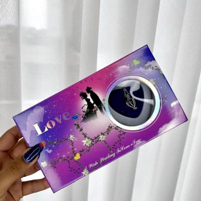 گردنبند مروارید عشق (طرح شکوفه بنفش)