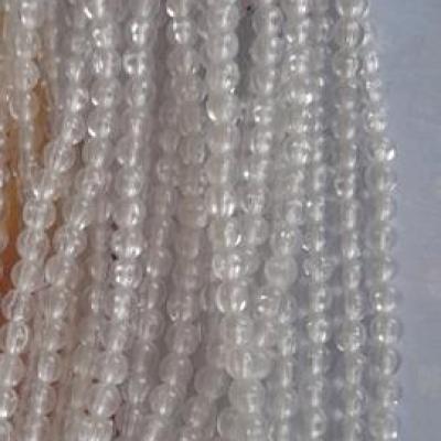 تسبیح های سفید شفاف دانه درشت 101عدد نمره 8