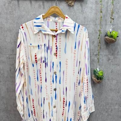 شومیز زنانه طرح دار