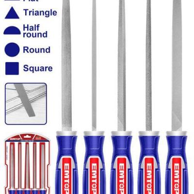 ست 5 عددی سوهان دسته دار ایمتاپ EMTOP مدل ESFSS05