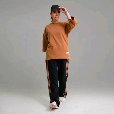 ست تیشرت شلوار باکسی قواره دار آدیداس