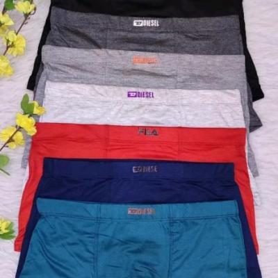 لباس زیرنیم پا مردانه نخی ملانژ