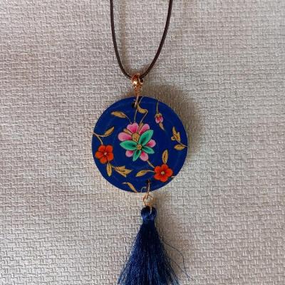 گردن‌آویز چوبی، طرح تذهیب