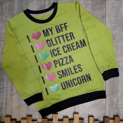 بلوز تک دخترانه شاین دار