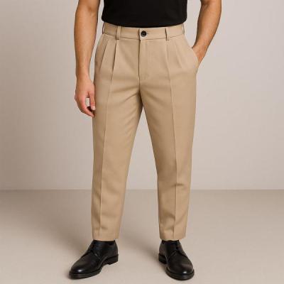 شلوار مام استایل مازراتی رنگ نسکافه ای قهوه ای روشن