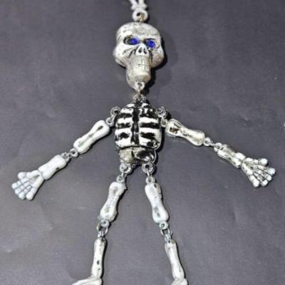 جاکلیدی وآویز اسکلت بزرگ 2طرفه