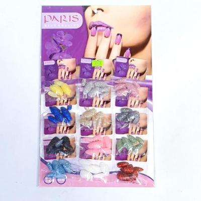 ناخن مصنوعی شنی اکلیلی (سر تیز)