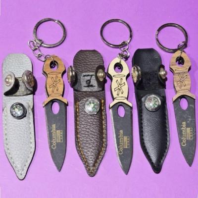 جاکلیدی چاقو زنجان غلاف دارتیغه مشکی