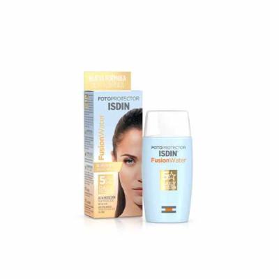 کرم ضد آفتاب ایزدین بی‌رنگ – Isdin Fusion Water SPF 50