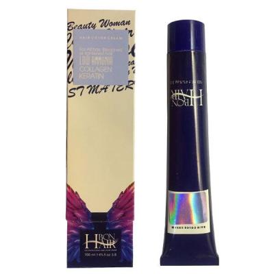 رنگ مو آلمانی بدون آمونیاک بن هیر 125 میل بدون سولفات و ماندگاری بالا