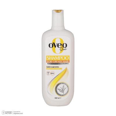 شامپو مو اوک شاین مدل چای سبز و عصاره لیمو حجم 400 میلی‌لیتر