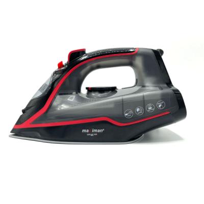 اتو بخار مکسی مدل MAX2082 مشکی قرمز 2400 وات