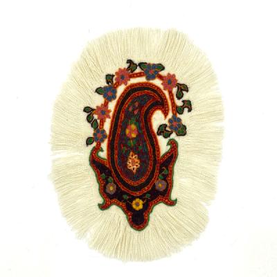 بته جقه پته دوزی رنگ سفید کد B04T