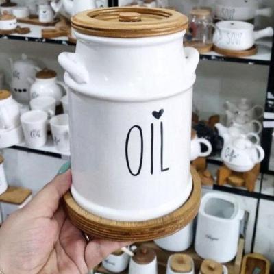 بانکه روغن سرامیکی کوچک