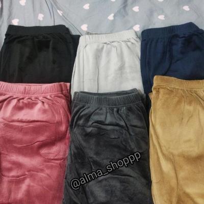 شلوار مخمل زنانه سایز بزرگ تا 64