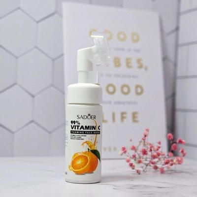 فوم براش دار ویتامین C شستشو و روشن کننده پوست