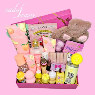 پک لوازم آرایشی صورتی کد036