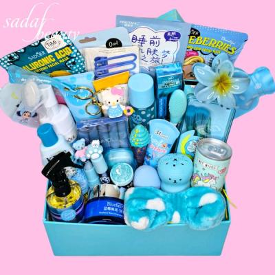 پک لوازم آرایشی آبی کد037