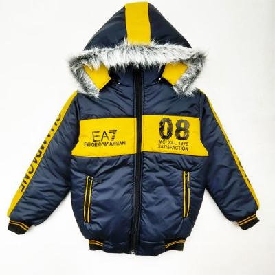 کاپشن خلبانی پسرانه EA7 زرد کد 10645