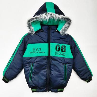 کاپشن خلبانی پسرانه EA7 سبز کد 10645