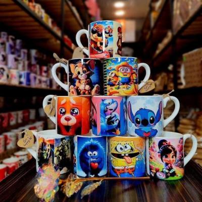 ماگ چاپی طرح دار تک جعبه (طرح کارتونی)