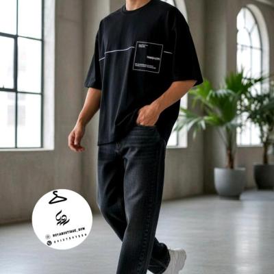 تیشرت لانگ باکسی اسپرت