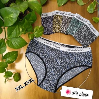 شورت کش اسپورت پلنگی سایز ایکس تا سه ایکس لارج