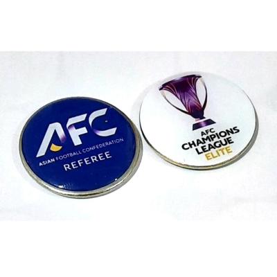 سکه داوری فوتبال و فوتسال و فوتبال ساحلی مدل AFC/ELITE لیگ نخبگان آسیا