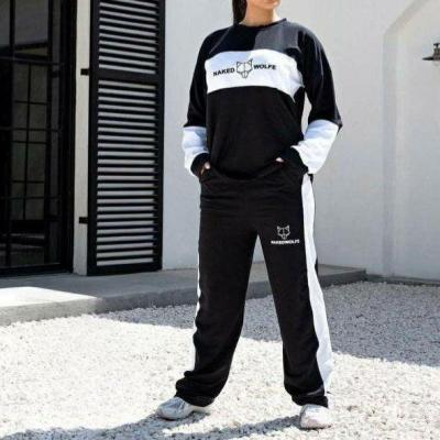 ست بلوز و شلوار بغل نوار