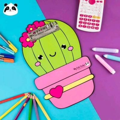 تخته شاسی فانتزی A5 طرح کاکتوس
