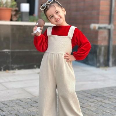 ست بیلر و بلوز مخمل دخترانه کیوت و شیک