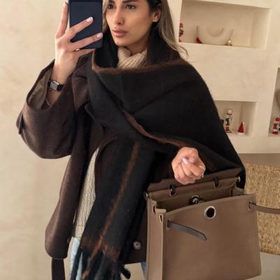 بیگ اسکارف پشمی وارداتی-158340