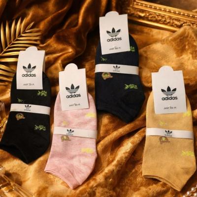 جوراب مچی فانتزی زنانه و دخترانه 12 جفتی برند آدیداس تدی