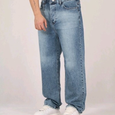 شلوار بگ آبی دریایی