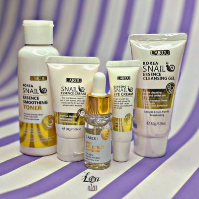 پک 5 محصولی روتین پوستی ضد چروک و ترمیم کننده حلزون-150506