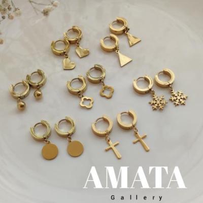 گوشواره استیل حلقه ای