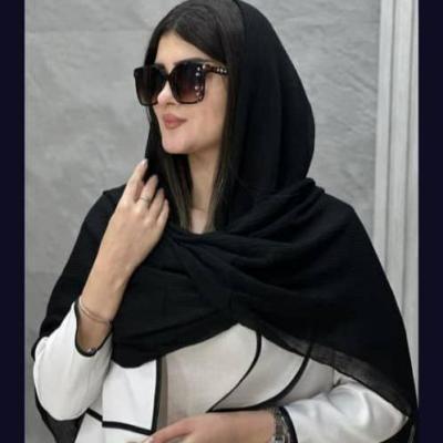شال پلیسه مشکی بدون چروک مجلسی قواره بزرگ (ارسال رایگان) عبیرشاپ