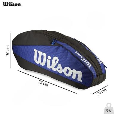 ساک ورزشی بدمینتون ویلسون ( Wilson ) دو قلو کوله ای ( آبی )