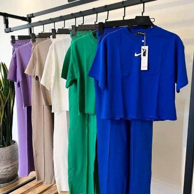 ست کراپ شلوار نایک گلکسی