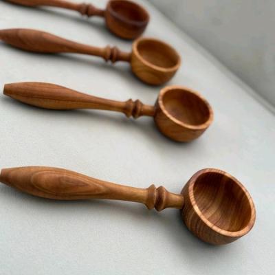 قاشق اجیل خوری چوبی