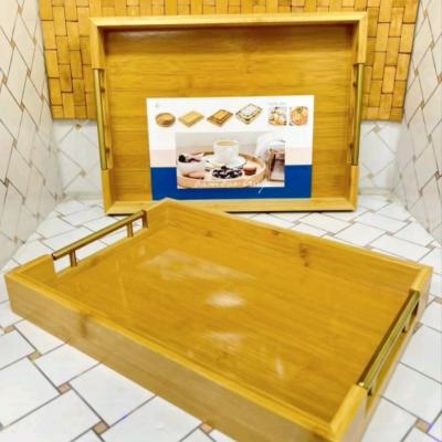 سینی دوعددی چوب بامبو