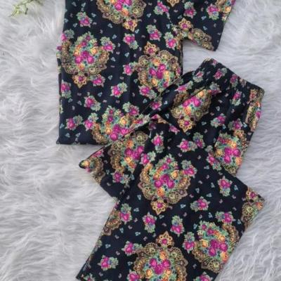 تیشرت شلوار نخی تایلندی