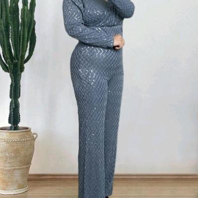 سرهمی زنانه پلیسه کشی پولکی مدل غزل