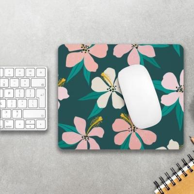 موس طرح گل صورتی