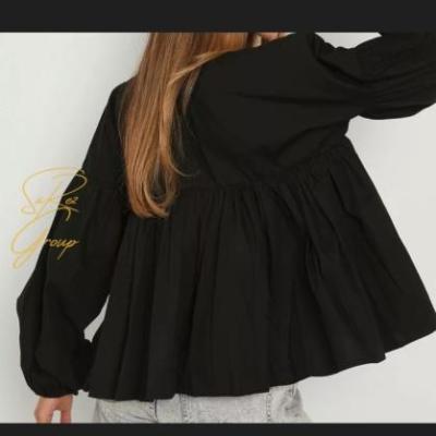 شومیز نخی دخترانه برند بوهو boh-44-32